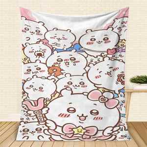 Modern Luxury Knitted Flannel <b>Blanket</b>-Eco-Friendly Skin-Friendly Wrinkle Fade Resistant Printed All-Season Bedding Decor - Product Image 4