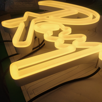 Lettres lumineuses 3D LED modernes personnalisées pour enseignes publicitaires extérieures pour entreprises, centres commerciaux et parcs - Fabricant de Guangzhou
