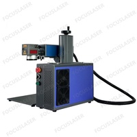 Machine de gravure et de découpe laser à fibre de haute qualité, 30 W pour le marquage sur bois, métal, acrylique, puzzle, 60 W pour la gravure