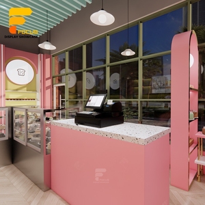 Tùy chỉnh cửa hàng thiết kế thương mại đồ nội thất quán cà phê đồ đạc và phụ kiện cà phê thiết kế truy cập hiển thị cho quán cà phê - Product Image 3