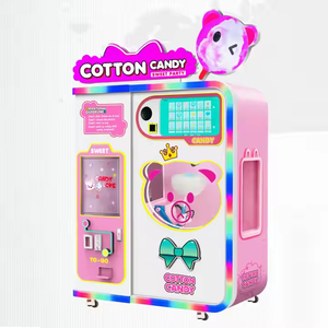 Machine à barbe à papa portable pour bricolage Machine à guimauve maison anniversaire fête de famille <span class=keywords><strong>Cine</strong></span> rose machine à barbe à papa entièrement automatique - Product Image 1
