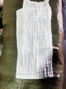 Màu Rắn 6 Lớp 100% Bông Gạc Khăn Lau Trẻ Em Vải Ợ - Product Image 2