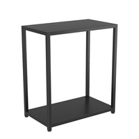 Support de réservoir à poissons moderne et simple en métal à double couche, pour la vie quotidienne, la cuisine en plein air, base robuste personnalisable, boîte de filtre inférieure