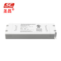 Controlador LED Triac Regulable a Prueba de Agua con Certificación ROHS CE, Voltaje Constante, Salida de 60W AC-DC, Fuente de Alimentación Electrónica