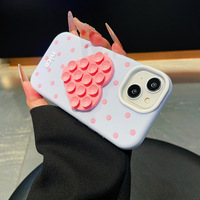 Coque de téléphone en silicone personnalisée avec ventouse pour iPhone 17 16 15 14 13 12 Pro Max – Vente en gros