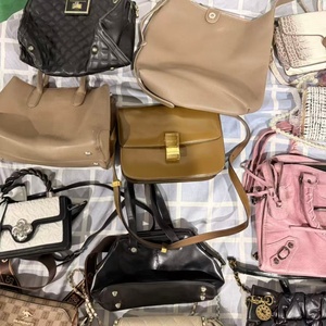 Sacs à main d'<span class=keywords><strong>occasion</strong></span> pour femmes, styles variés, sacs à bandoulière vintage avec chaîne et fermoir, sacs bandoulière en <span class=keywords><strong>cuir</strong></span> matelassé losanges, sacs d'<span class=keywords><strong>occasion</strong></span> - Product Image 3