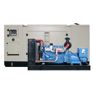 NPC Diesel generator 200 kva sound attenuated enclosure included with Electronic isochronous governor