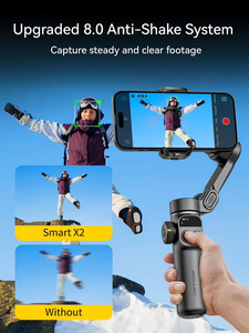 Estabilizador de Gimbal para Smartphone AOCHUAN Smart X2Mini, 3 Ejes, Seguimiento por IA, Portátil, con Barra de Extensión Integrada, Bluetooth, Plegable, para Vlogging - Product Image 2