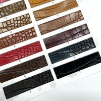 Vente en gros de similicuir à gaufrage en peau de crocodile bicolore pour la fabrication de sacs