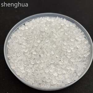 Granulés de polypropylène PP transparent, résine plastique, pastilles pour le moulage alimentaire, haute brillance, couleur personnalisée, matière première plastique, prix par - Product Image 1