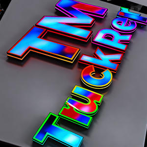 Lc işareti Led Rgb mektup işareti, özel 3D Logo işareti, Led Frontlit ışıklı işaret, Led kanal mektup, dükkan için Logo tabela - Product Image 3