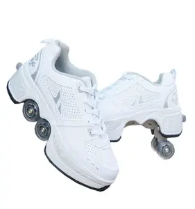 Scarpe a rotelle Rounds Shoes pattini a rotelle scarpe per scarpe da pattinaggio Unisex