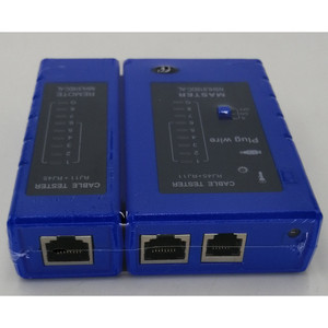 เครื่องทดสอบสายเคเบิลเครือข่ายคอมพิวเตอร์ เครื่องวิเคราะห์อีเธอร์เน็ต RJ45 RJ11 มาสเตอร์รีโมทปลั๊ก เครื่องมือทดสอบสายไฟ - Product Image 2
