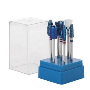 Boîte de présentation <span class=keywords><strong>vide</strong></span> pour <span class=keywords><strong>foret</strong></span> à ongles outils de polissage des ongles boîte d'exposition transparente 7 trous pour support de <span class=keywords><strong>foret</strong></span> à ongles - Product Image 3