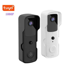 Новая квартира Timbre De Puerta безопасности Ip телефон двери Cam 1080 Водонепроницаемый Wi-Fi видеокамера с небольшой умный дверной звонок Tuya камера для умного дома