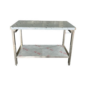 Victory Commercial <b>Stainless</b> <b>Steel</b> <b>Prep</b> <b>Table</b> with Backsplash Bakery Equipment for Hotels & Restaurants - Product Image 5