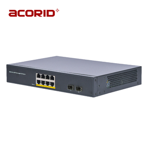 Interruptor PoE Gigabit de 8 puertos de alta estabilidad, 48v, para cámara IP <span class=keywords><strong>Hikivision</strong></span> Dahua - Product Image 2