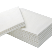 Protège-matelas jetable OEM respirant, doux, hautement absorbant, en pâte fluff, imperméable, pour l'incontinence, pour bébés et adultes