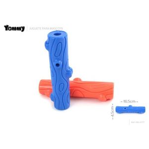 Jouet à mâcher pour chien Tommy Pet 16,5 cm bleu orange durable - Product Image 1