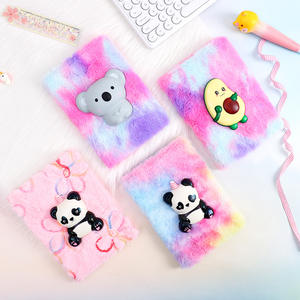 Carnet de notes en peluche à rebond lent, en cuir cousu, motif dessin animé mignon pour étudiants, idéal pour la décompression et <span class=keywords><strong>l</strong></span>'utilisation scolaire sur <span class=keywords><strong>Amazon</strong></span> - Product Image 4