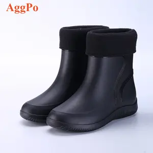 Protective And Reinforced Car Wash Waterproof Shoes 