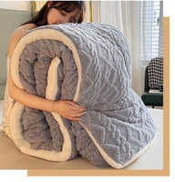 Ensemble de literie KING 6 pièces, couvre-lit, drap-housse, taie d'oreiller, ensemble de literie DUBAI, saison hivernale