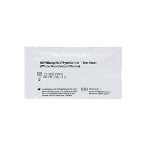 HIV/HbsAg/HCV/syphllls 4-in-1 Bảng điều khiển thử nghiệm - Product Image 4