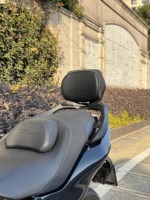 Tmax 560 530 Aksesori, untuk jok sepeda motor Yamaha & sandaran belakang, sandaran logam campuran aluminium