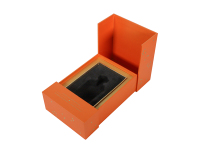 Nouvelle arrivée : boîte à parfum à couvercle rabattable, logo et couleur personnalisés, emballage en carton de luxe.