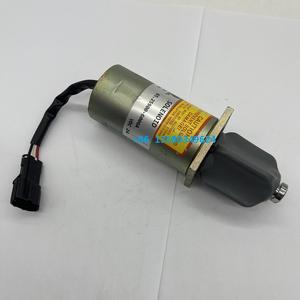 Solenoide de Parada de Bomba de Combustible 65.25900-6006A 300743-00068 24V para Daewoo <span class=keywords><strong>Doosan</strong></span> <span class=keywords><strong>D1146T</strong></span> P158LE P180LE P222LE GENSET - Product Image 2