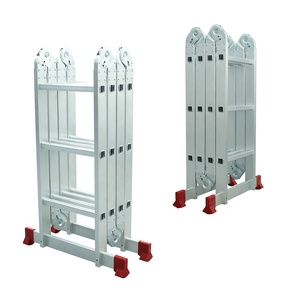 Échelle <span class=keywords><strong>pliable</strong></span> multifonctionnelle/polyvalente en aluminium 4x2 4x3 4x4 4x5 4x6 étape 3m 4m <span class=keywords><strong>5m</strong></span> 6m 7m échelle multifonction - Product Image 5