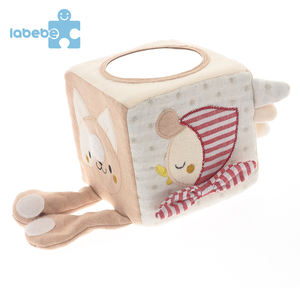 El proveedor de China tranquiliza el cubo grande de la actividad del juguete de la felpa del tamaño de la felpa de los niños del - Product Image 5