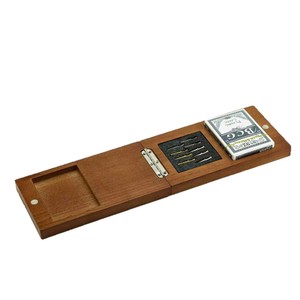 Jeu de société portable en bois Kribich Solitaire pour fêtes et compétitions parent-enfant, plateau de jeu en bois massif avec système de notation - Product Image 5