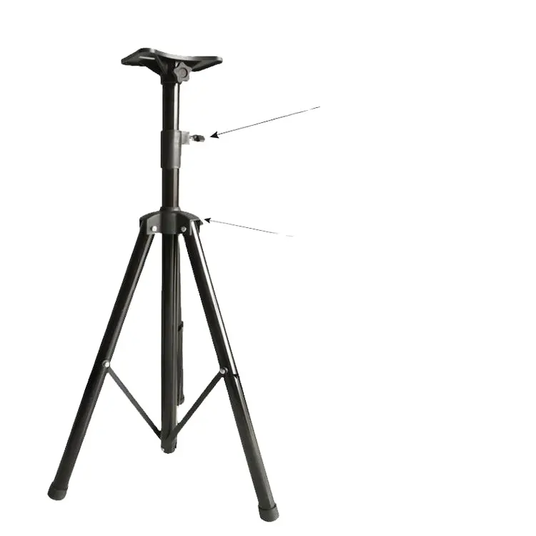 Wholesale metal speaker holder adjustable 1.8 m stage speaker floor tripod stand