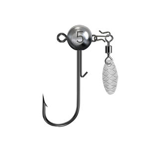 DN 3g 5g 7g 10g 15g Cabeças de pesca Jig Cabeças Cabeças de pesca Chumbo Cabeça Worm Gancho Jig Cabeça com Spinner Isca Colher Lure - Product Image 3
