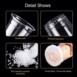 Custom Printing Logo <b>Cold</b> Drinking Clear Coffee PET <b>Cup</b> 8oz 9oz 10oz 12oz 20oz 24oz 16oz Plastic Disposable <b>Cups</b> for Promotion - Product Image 4