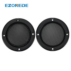 2 inç siyah araba hoparlörü ızgara örgü muhafaza Net koruyucu kapak DIY hoparlör aksesuarları - Product Image 3