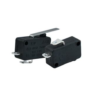 KW微型按钮开关<span class=keywords><strong>2</strong></span>引脚16A 250V ~ IE4 T125 10A 125V微型开关 - Product Image 2