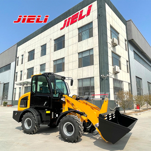 빠른 장착 버킷 1500kg 용량 관절형 미니 휠 로더 (제설 및 조경용) - Product Image 1