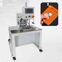 Nouvelle machine d'étiquetage automatique ZONYAN de haute qualité à station unique pour semelles de chaussures et languettes, avec transfert thermique électrique