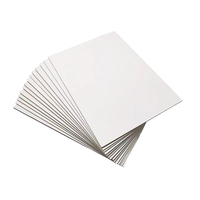 100 Stück umweltfreundliche Kartenrückseiten für Hochzeiten, schützende Verpackungseinlagen, Kartonrückseiten, Postkartenständer, weiße Karten