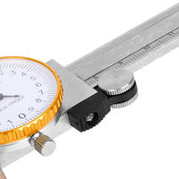 Dial Caliper Dual-Direction Shockproof 0.02 Dial Vernier Stainless Steel 0-150mm 2 Model 001