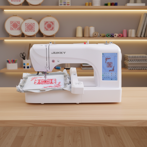 Máquina de Bordar Computarizada Programable de Cama Plana ES6 para el Hogar, Pantalla Táctil LCD de 7'', Compatible con USB, Uso Comercial, Patrones Personalizados, Grande - Product Image 2