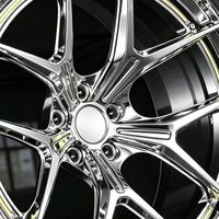 Jantes en alliage forgé Apex à 6 branches, finition noir mat personnalisé, 17, 18, 19, 20, 22 pouces, 5*120, 5*139.7, 5*130 pour GR86, Yaris, Civic Type, BRZ, WRX