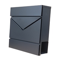 Premium Producten Huis Mailbox Postbus Originele Oem Aangepaste Stalen Brievenbussen Poedercoat