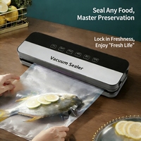 Scelleuse alimentaire portative électrique, machine d'emballage écologique, équipement de scellage de seconde génération pour la conservation des aliments frais