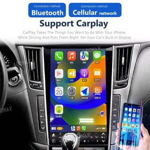 13.6 inch <span class=keywords><strong>Android</strong></span> đài phát thanh xe cho <span class=keywords><strong>Infiniti</strong></span> <span class=keywords><strong>Q50</strong></span> Q60 2014-2020 stereo đa phương tiện Video Player <span class=keywords><strong>GPS</strong></span> navigation không dây Carplay 7862 - Product Image 4