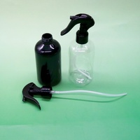 Bouteille de pulvérisation à gâchette de nettoyage de chambre en gros 500ml 250ml Bouteille de pulvérisation de parfum vide en plastique PET Bouteille de pulvérisation de désodorisant