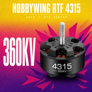 <span class=keywords><strong>ม</strong></span>อเตอร์ไร้แปรงถ่าน HOBBYWING RTF 4315 360KV 8S 7.18กก. 15นิ้ว 520KV 6S 5.3กก. 13นิ้ว 250กรัม 267กรัม Phi43x15 FPV พร้อ<span class=keywords><strong>ม</strong></span>ชุดควบคุ<span class=keywords><strong>ม</strong></span> 80A 4in1 8S Lite สำหรับโดรน - Product Image 1