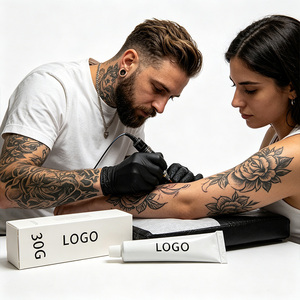 Crema para Tatuajes de Fórmula Clásica Equilibrada, Portátil, para Uso Post-Tatuaje en Tiendas de Tatuajes, Salones de Belleza y Maquillaje - Product Image 1